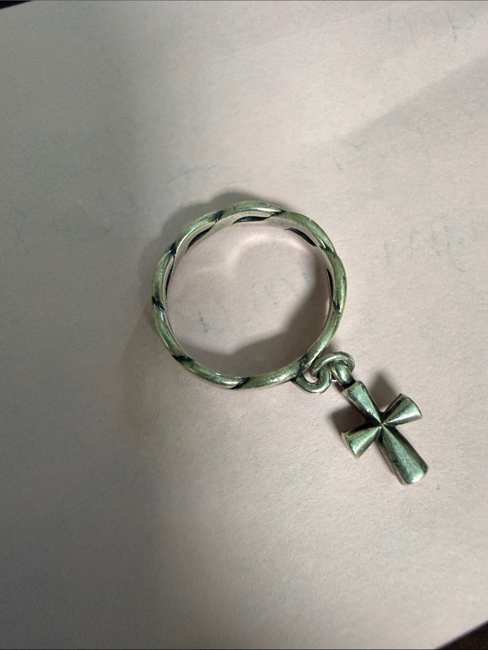 James Avery retired cross ring